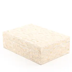 High Quality Handmade <b>Mother</b> of Pearl Lacquer <b>Box</b> New Collection for Home Restaurant Hotel Made in Viet Nam - Product Image 6