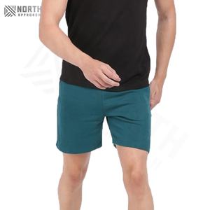 Pantalones Cortos Deportivos de Gimnasio 100% Algodón, Felpa Francesa, Transpirables, Ligeros, para Hombre, para Correr y Entrenar - Product Image 3