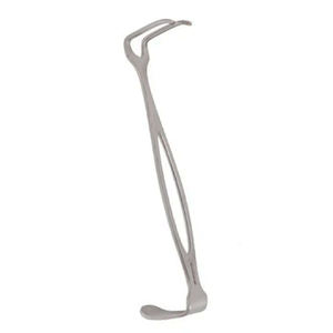 Instrument chirurgical manuel de classe I en acier inoxydable, rétracteur double extrémité, chirurgie abdominale générale, porte-aiguille, suture - Product Image 4