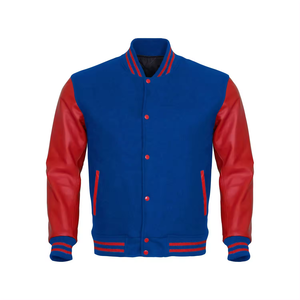 Varsity Baseball School College UniversityFashion vêtements pour hommes coupe ample veste universitaire - Product Image 5