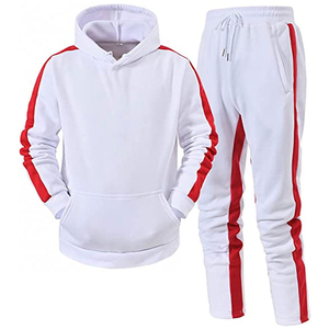 Vêtement français Tenue décontractée Survêtement pour hommes Ensembles de sweat à capuche Survêtement de luxe personnalisé réfléchissant pour hommes Slim Fit à la mode - Product Image 1