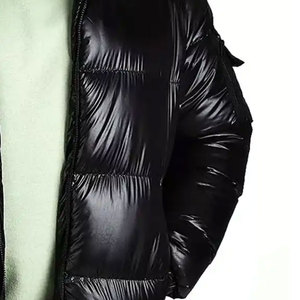 Custom Winter Streetwear <b>Waterproof</b> Breathable <b>Plus</b> <b>Size</b> Unisex Puffer <b>Jacket</b> with Stand Collar Latest Design - Product Image 6