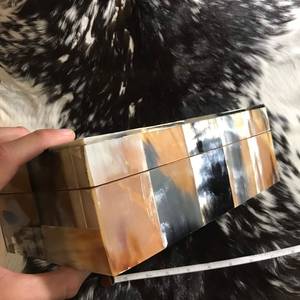 Horn Decorative Jewllwery <b>Box</b> Decorative Wooden <b>Box</b> for <b>Storage</b> and Jewellery for Gift From India Agate - Product Image 2