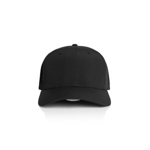 Gorras de jockey clásicas de nailon negro con apliques tejidos personalizados, sombrero de rendimiento, sombrero de nailon de neón bordado impermeable, sombreros de 7 paneles - Product Image 1