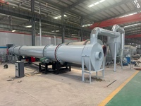 Secador de Tambor Industrial de Gran Capacidad para Metales, Maquinaria Metalúrgica, Cereales, Residuos de Yuca y Cebada