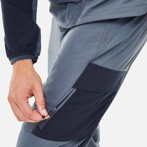 Conjunto Deportivo de Lujo para Hombre, Pantalones Deportivos y Chaqueta Cortavientos Transpirables de Poliéster/Algodón, Personalizable, con Capucha, Cintura Elástica, para Invierno - Product Image 6