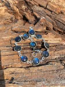 Labradorite Gemstone <b>Bracelet</b> 925 Sterling Silver Crystal Jewelry Handmade Unique Fashion <b>Bracelet</b> Gift For Women <b>Men</b> - Product Image 4