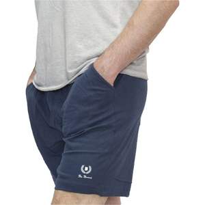 Vente en gros Bermuda en coton pour homme, tenue d'été douce, respirante et décontractée, avec taille élastique - Product Image 2