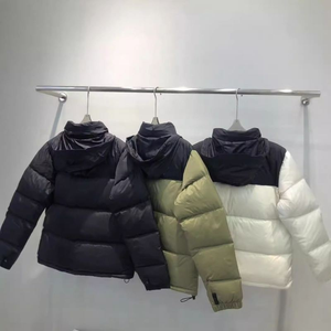 Vestes d'hiver pour hommes de haute qualité, design personnalisé, matelassées, chaudes, style North, avec broderie et couleurs contrastées, manteaux en duvet pour hommes - Product Image 2