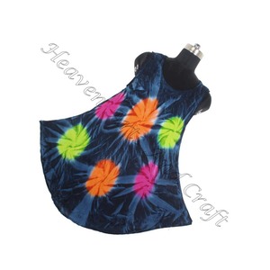 Elegante vestido de verano Maxi vestido de estilo australiano largo rayón Maxi Tie Dye vestido de verano Maxi vestido de mujer elegante vestido de cena - Product Image 5