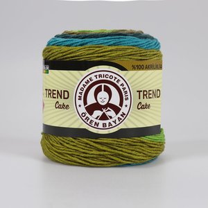 Ören 200g Trend Cake <b>Yarn</b> <b>100</b>% <b>Acrylic</b> Color 3025-630 - Product Image 1