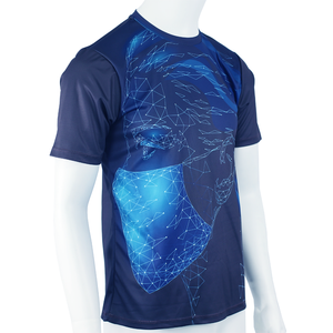 T-shirts à sublimation T-shirts 100% en polyester personnalisés T-shirts respirants à manches courtes Tarif de gros Service OEM T-shirts pour hommes - Product Image 4