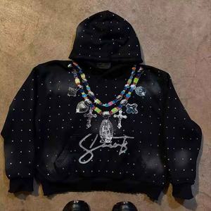 เสื้อฮู้ดผ้าคอตตอน100% มีฮู้ดผ้าฟลีซอบอุ่นทนทานระบายอากาศได้ดีใส่สบายแบบส่วนตัว - Product Image 5