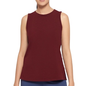 Top de Mujer de Alta Calidad, Transpirable, sin Mangas, Cuello Redondo, Estampado Informal, Servicio OEM Disponible, Personalizable 2027 - Product Image 2