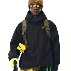 Chaquetas Cortavientos de Lona para Hombre, Ligeras, Plegables, Acolchadas, con Capucha, Resistentes al Viento, Impermeables y Transpirables - Product Image 6