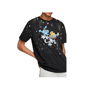 Venta al por mayor última moda patrón sólido camisetas de manga corta con cuello redondo de alto impacto de la etiqueta personalizada ODM servicios - Product Image 6