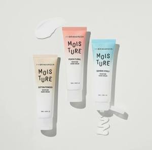 BRINGGREEN Moisture Hand Cream 50ml Peach Floral Hidratante Crema de manos Antiadherente K-Beauty Korea Cosmetic para el cuidado de las manos - Product Image 1