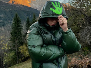 Veste matelassée thermoréactive à changement de couleur personnalisée pour homme, veste d'hiver chaude, veste à bulles thermochromique, coupe-vent, rembourrée - Product Image 3