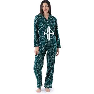 Ropa de dormir de mujer de manga larga superventas OEM, ropa de mujer de talla grande de alta calidad a precios económicos - Product Image 1