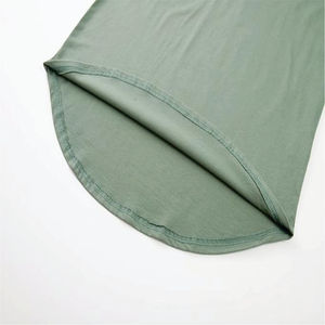 Offre Spéciale d'été 210g 29 Couleurs Vente en gros LOGO personnalisé T-shirt ample grande taille T-shirt confortable élastique en coton doux - Product Image 5