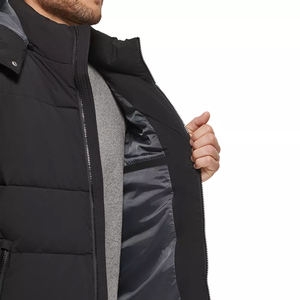 Veste d'hiver pour hommes Veste matelassée légère et chaude à capuche Manteau décontracté coupe-vent thermique Veste pour homme - Product Image 2