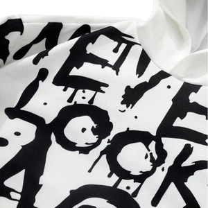 เสื้อฮู้ดดี้ขนาดใหญ่พิเศษ ผลิตจากผ้าผสมคอตตอนและสแปนเด็กซ์ ดีไซน์ไหล่ตก มีจำหน่ายทุกขนาดและทุกสี - Product Image 4