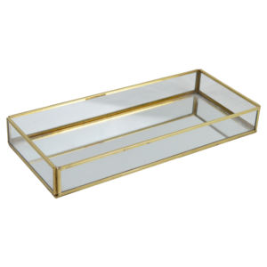 Bandeja Moderna para Joyas, Acabado Plateado, Diseño Brillante, Bandeja Exhibidora de Joyas para Decoración del Hogar, Disponible al Mejor Precio - Product Image 2