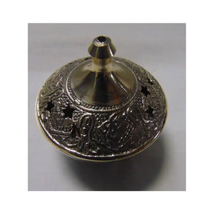 Proveedor al por mayor Incensario de metal Cono de carbón Quemador de incienso Estilo antiguo chapado en oro Precio competitivo Exportador - Product Image 4