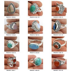 Bague améthyste violette en argent sterling 925 massif Pierre précieuse naturelle Style classique Look élégant Boho bijoux fins pour les occasions de fête - Product Image 5