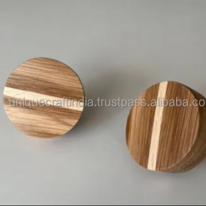 Perillas de gabinete redondas personalizadas, perilla de cajón de resina de madera perlada para comedor, cocina, dormitorio, baño, Hotel, uso en la sala de estar - Product Image 1