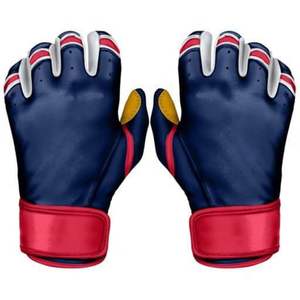 Gants de frappe de baseball professionnels pour hommes, les plus vendus, durables, écologiques, légers, antidérapants, en cuir, avec design personnalisé - Product Image 1