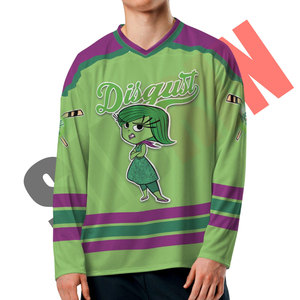 Camisetas de Hockey sobre Hielo Personalizadas con Sublimación Premium, Diseños Personalizados para Equipos Escolares, Transpirables, de Secado Rápido, 100% Poliéster - Product Image 3