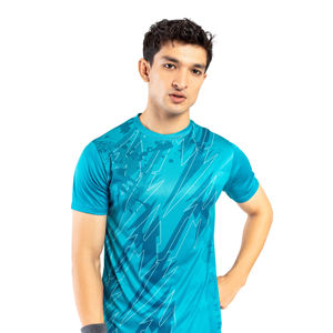 Venta caliente 100% camisetas de algodón para hombres tamaño personalizado transpirable y secado rápido sublimación patrón sólido directamente de Pakistán - Product Image 1