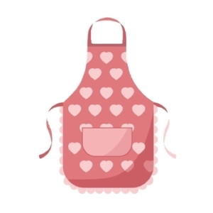 100% Organic Cotton Sleeveless Bib <b>Apron</b> Quality <b>Kitchen</b> Cleaning Accessory With Colorful Design Recyclable for Women's Cooking - Product Image 1