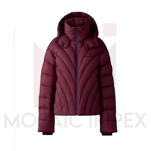 Mosaic Impex 2024 moda mujer al aire libre casual con capucha puffer chaqueta empacable de talla grande chaqueta de mujer de alta calidad - Product Image 6