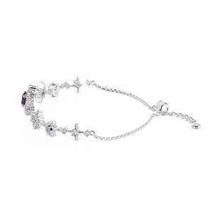 สร้อยข้อมือเงินแท้ Jeulia Infinite Glow ลายดวงอาทิตย์ ดวงจันทร์ และดวงดาว - Product Image 2