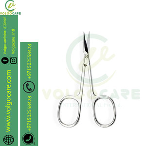 Tijeras profesionales para uñas de acero inoxidable de alto carbono al por mayor 2025, tijeras de Manicura en estilo único - Product Image 5