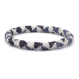 Bracelets en perles de verre, bijoux de mode faits à la main, de haute qualité, au design tendance pour femmes, exportateur d'origine népalaise Ahana - Product Image 1