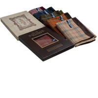 Chales de seda hechos a mano personalizados para hombre, negro, marrón, rojo, listos para usar, bufanda de primavera tradicional de dos caras de doble capa