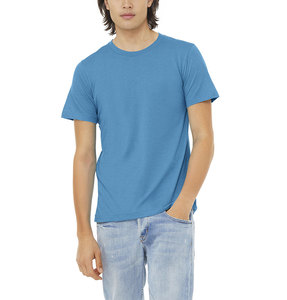Bella + Canvas T-shirt unisexe chiné CVC 3001CVC T-shirt à col rond polyvalent et léger, respirant et doux pour homme - Product Image 2