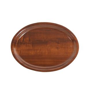 Plateau de dîner en bois d'acacia naturel haut de gamme assiette de chargeur en bois plat incassable léger pour Snack Dessert - Product Image 1