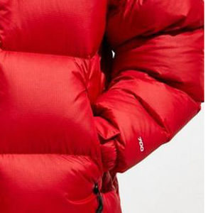 Vente en gros Logo personnalisé Veste légère pour hommes Manteaux matelassés à capuche de haute qualité Fermeture à glissière avant pour la saison d'hiver - Product Image 3