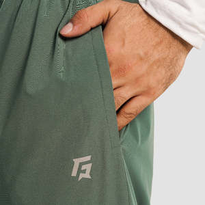 Pantalon Tactique Cloud Fit Vert Style Classique 6XL avec Logo Personnalisable, Fermetures Éclair Décoratives et Lavage Coloré, Coupe Ample - Product Image 6
