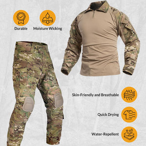 Uniformes de camuflaje Ropa de camuflaje táctico Trajes Uniforme al por mayor para hombres Camuflaje transpirable - Product Image 4