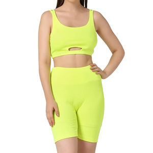 Vente en gros de vêtements taille haute nouvelle tendance décontractée ensemble motard Slim Fit pour femmes/ensemble motard en coton pour femmes - Product Image 2