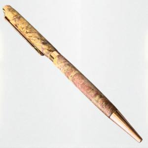 Amethyst Collection 0.7mm Stabilized Wood Twist Ballpoint <b>Pen</b> Luxury Gift for Business, <b>Wedding</b> Business Gift Handmade - Product Image 6