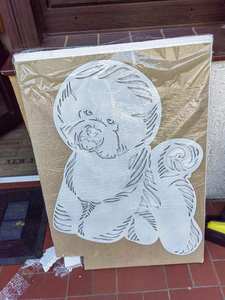 Tenture murale en bois de luxe faite à la main avec panneau textile indien cousu à la main, pièce décorative artistique pour la décoration intérieure culturelle - Product Image 3