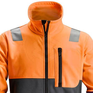 Veste de sécurité réfléchissante imperméable pour hommes Vêtements d'extérieur haute visibilité légers pour la sécurité sur le chantier - Product Image 2
