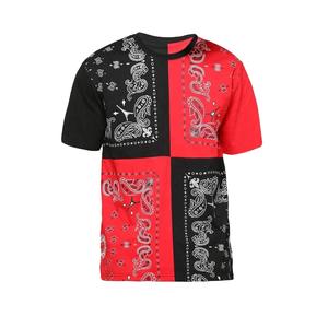 Ensemble de t-shirts sur mesure OEM Ensemble court d'été 2 couleurs Ensemble de t-shirts assortis à impression sublimée - Product Image 5