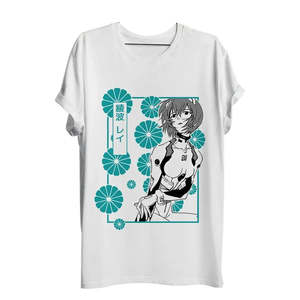 เสื้อยืดเรย์ อายานามิ ยุอิ อิคาริ วัสดุผ้าเจอร์ซีย์โพลีเอสเตอร์ระบายอากาศได้ดี - Product Image 2